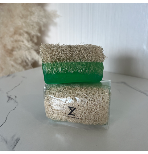 ALOËVERA - PUMPKIN FIBER ZEEP